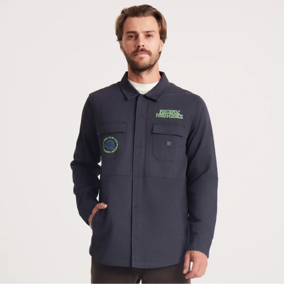 Roark Hebrides Unlined Shirt Jacket Men's M - Picture 2 of 7